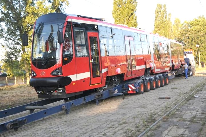 Krawattenklammer Straßenbahn Moderus Beta Tramwaje Śląskie