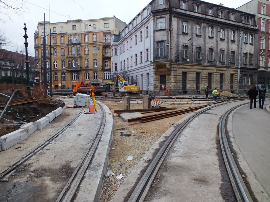 Katowice: prace na pl. Wolności i ul. 3 Maja w ostatniej fazie