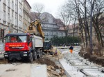 Zdjęcie: W Niedzielę Prace Na Pl.wolności W Katowicach - Tramwaje Śląskie S.a.