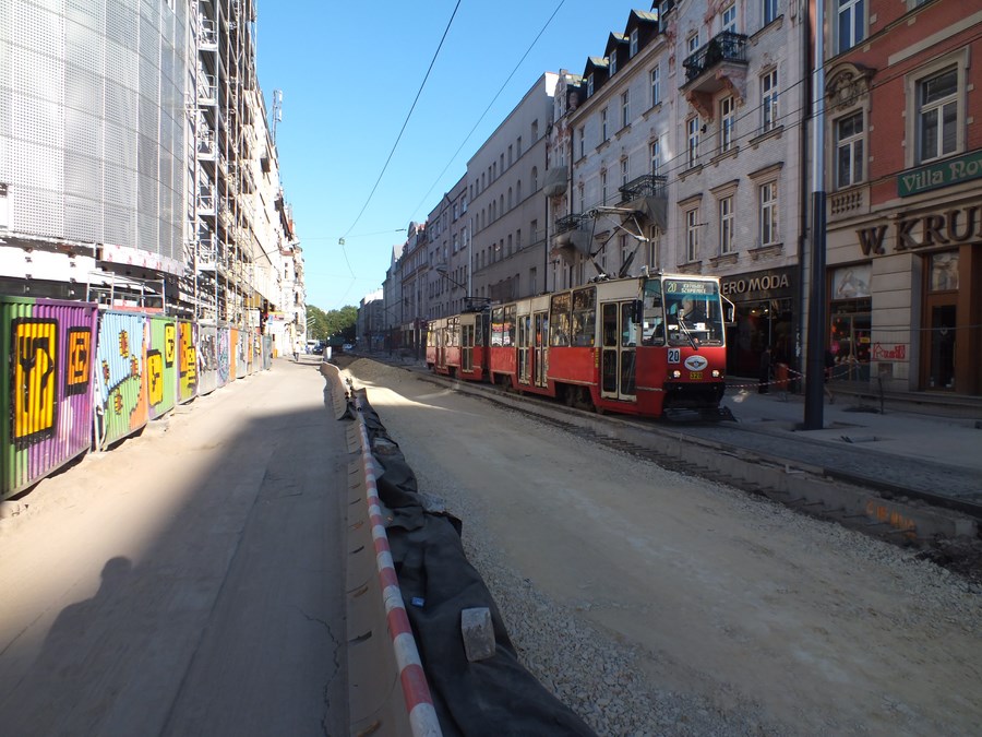 Od soboty ul. 3 Maja w Katowicach będzie zamknięta dla tramwajów