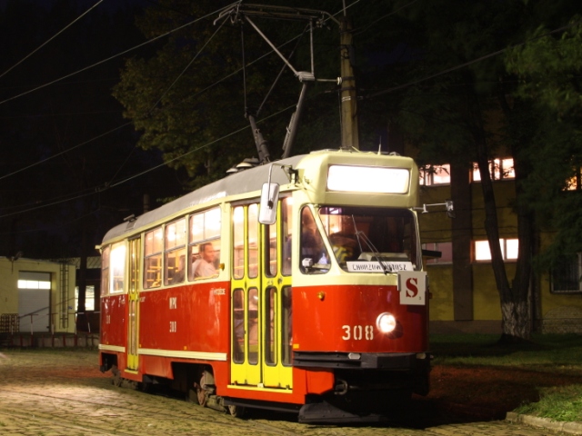 Komputerowy tramwaj w Noc Muzeów