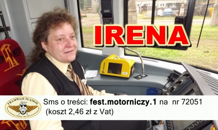 01 Irena Sms Www Zdjęcie: Głosuj Na Najlepszego Motorniczego - Tramwaje Śląskie S.a.