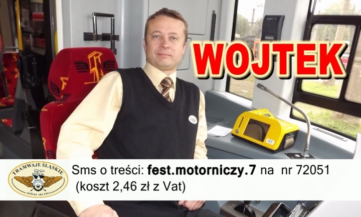 07 Wojtek Sms Www Zdjęcie: Głosuj Na Najlepszego Motorniczego - Tramwaje Śląskie S.a.