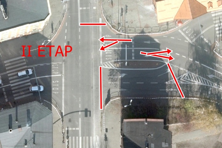 Skrzyzowanie Niedurnego Chorzowska Etap Ii Zdjęcie: Uwaga Kierowcy! Kolejny Etap Prac W Rudzie Śląskiej - Tramwaje Śląskie S.a.