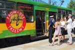Zdjęcie: Tramwajowa Sztafeta Trzeźwości Przejechała Przez 13 Miast Metropolii - Tramwaje Śląskie S.a.