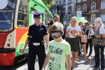 Tramwajowa Sztafeta Trzeźwości Przejechała Przez 13 Miast Metropolii 10 Tramwajowa Sztafeta Trzeźwości Przejechała Przez 13 Miast Metropolii