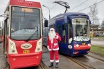 Zdjęcie: Mikołaj W Tramwaju Odwiedził Bytom I Zabrze - Tramwaje Śląskie S.a.