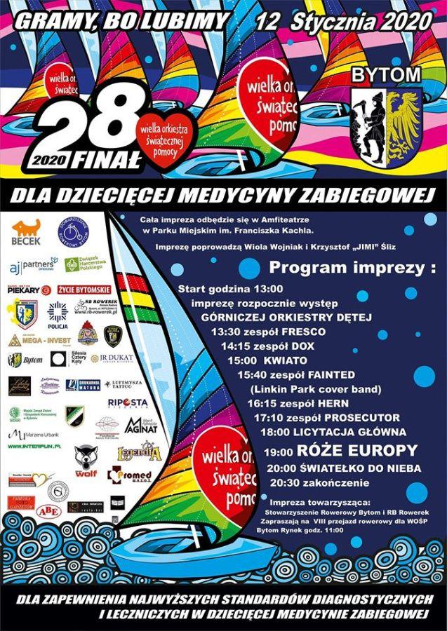 Wosp 2020 Bytom Plakat Pion Zdjęcie: Orkiestrowy Tramwaj Ponownie W Bytomiu - Tramwaje Śląskie S.a.