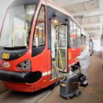Parowa Dezynfekcja Tramwajów 1 Parowa Dezynfekcja Tramwajów