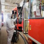 Parowa Dezynfekcja Tramwajów 2 Parowa Dezynfekcja Tramwajów