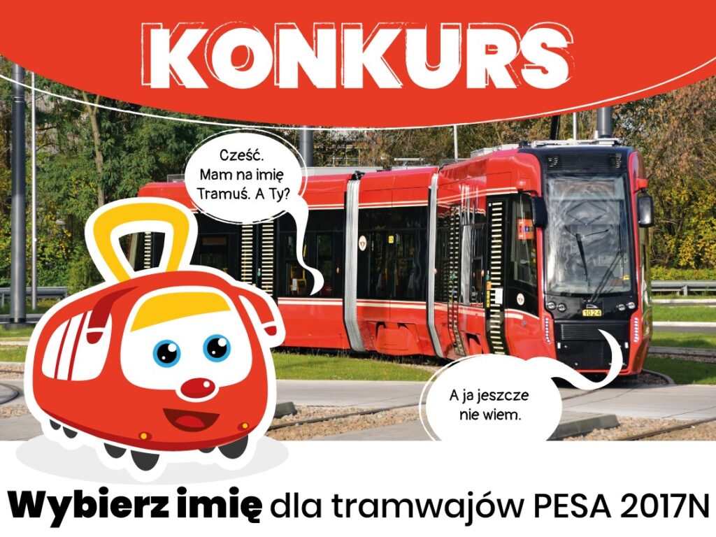 Konkurs Imię Pesa 2017N Plansza Www Zdjęcie: Konkurs: Wybierz Imię Dla Nowych Tramwajów! - Tramwaje Śląskie S.a.