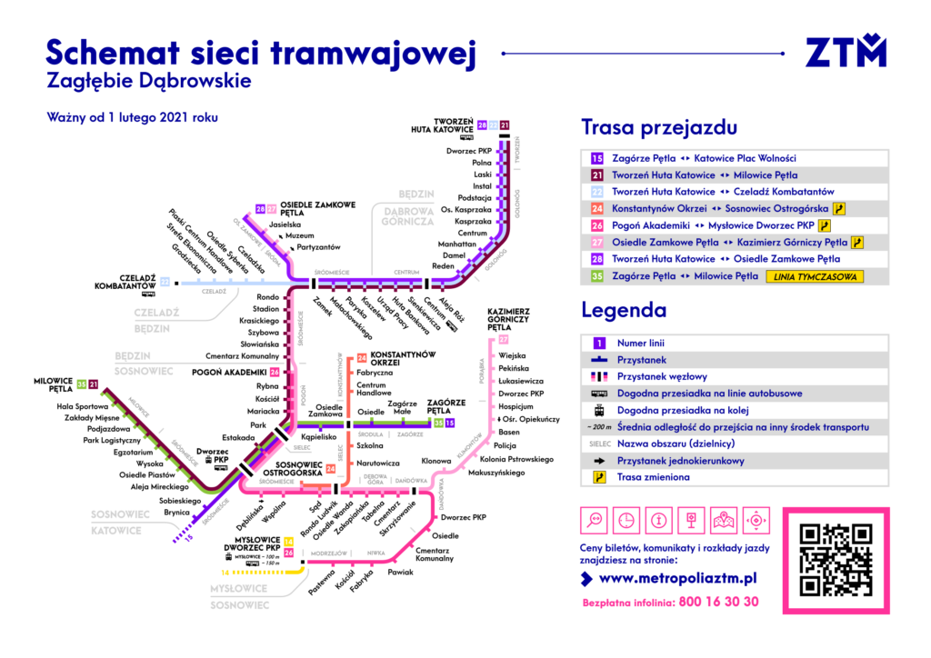 Zdjęcie: Sosnowiec: Startują Prace Na Ul. Małachowskiego; Zmiana Tras Tramwajów - Tramwaje Śląskie S.a.