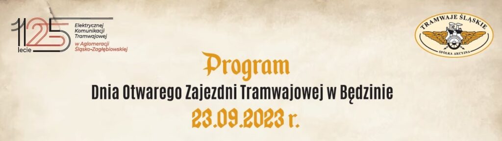 Zdjęcie: Zapraszamy Na Dzień Otwarty Zajezdni W Będzinie [Program, Rozkład Jazdy] - Tramwaje Śląskie S.a.