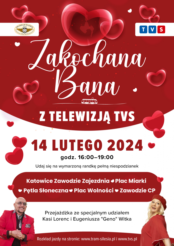 Zdjęcie: Spędź Walentynki W Zakochanej Banie - Tramwaje Śląskie S.a.