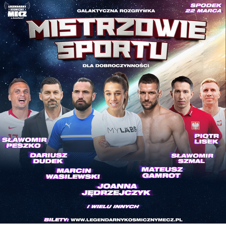 Nadchodzi Legendarny Kosmiczny Mecz z Aniołami
