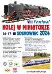 Festiwal2024_Plakat Zdjęcie: Historyczne Tramwaje Na Linii 24 Promują Viii Festiwal &Quot;Kolej W Miniaturze&Quot; - Tramwaje Śląskie S.a.
