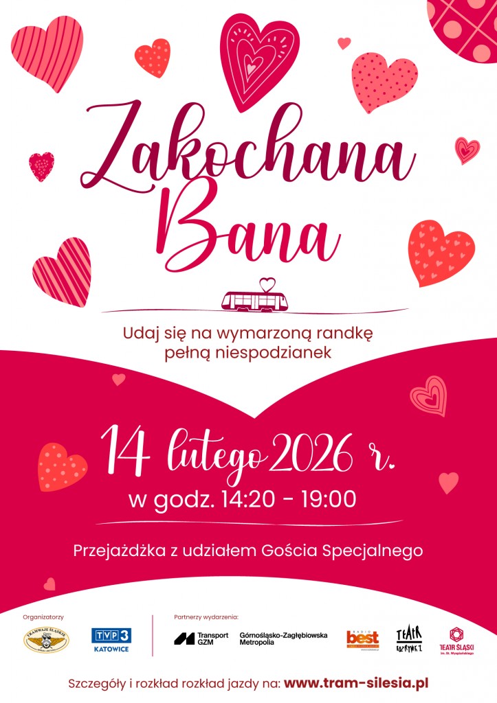 Zdjęcie: „Zakochana Bana” Znowu Na Torach [Regulamin, Rozkład Jazdy] - Tramwaje Śląskie S.a.