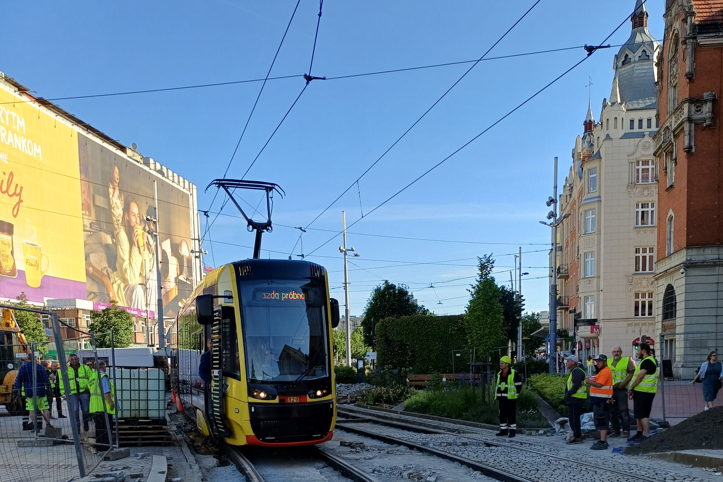 20260529_081217 Zdjęcie: Koniec Objazdów W Centrum Katowic - Tramwaje Śląskie S.a.